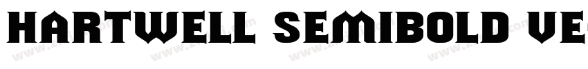 Hartwell Semibold Ve字体转换